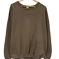 Vintage 90's Russell Athletic Brown Boxy Fit Crewneck Sweater Size XXL