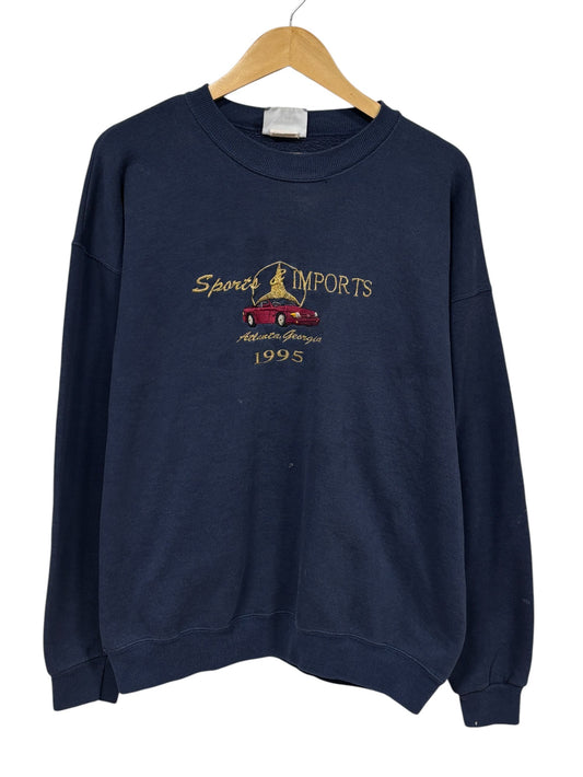 Vintage 1995 Atlanta Georgia Sports Car Imports Sweater Size XL