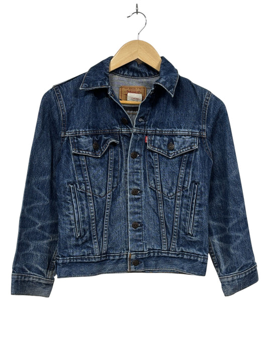 Vintage 80's Women's Levi's Denim Trucker Jacket Size Small