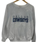 Vintage 80's Logo 7 Dallas Cowboys NFL Crewneck Sweater Size Large