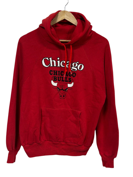 Vintage 90's Chicago Bulls NBA Logo Hoodie Size Medium