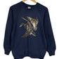 Vintage 90's Ducks Flying Nature Crewneck Sweater Size Large