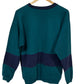 Vintage 90's BUM Equipment Striped Crewneck Sweater Size Large