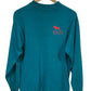 Vintage 80's Gecko Hawaii Long Sleeve Mock Neck Shirt Size Medium