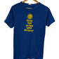 Vintage 80's Sunny Days Here Again New Jersey Graphic Tee Size Large
