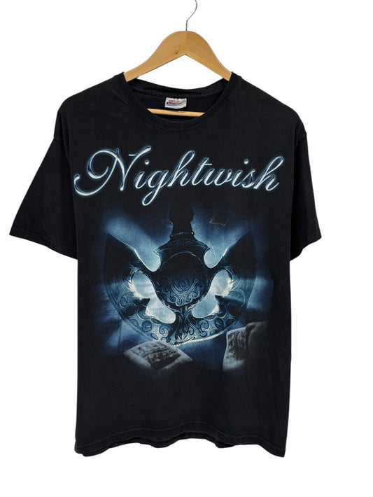 Vintage Y2K Nightwish North American Tour Graphic Tee Size Large