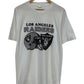 Vintage 80's Los Angeles Raiders NFL Helmet Graphic Tee Size Large