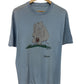 Vintage 1985 The Far Side Elephant Smushing Cartoon Graphic Tee Size Large