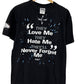 Vintage 90's WCW Diamond Dallas Page Love Me Hate Me Tee Size Large