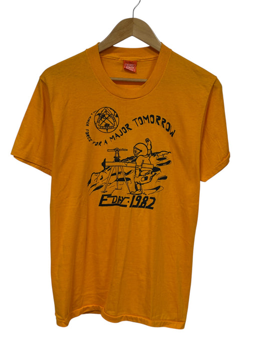 Vintage 1982 Colorado School of Mines Graphic Tee Size Large