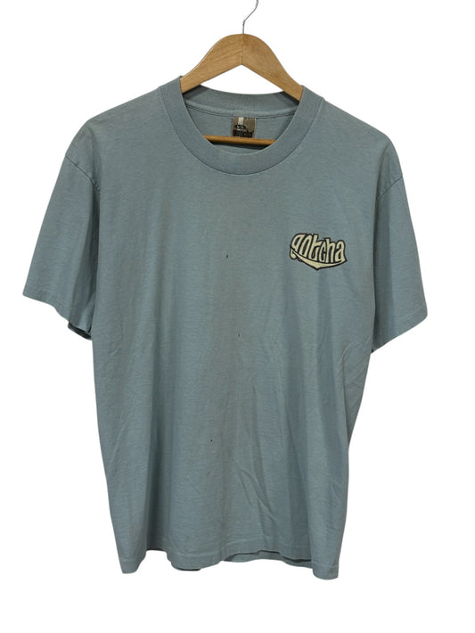 Vintage 90's Gotcha Big Print Surf Graphic Tee Size Medium