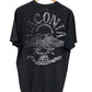 Vintage 1982 Harley Davidson 3D Emblem Wolf Biker Graphic Tee Size XL