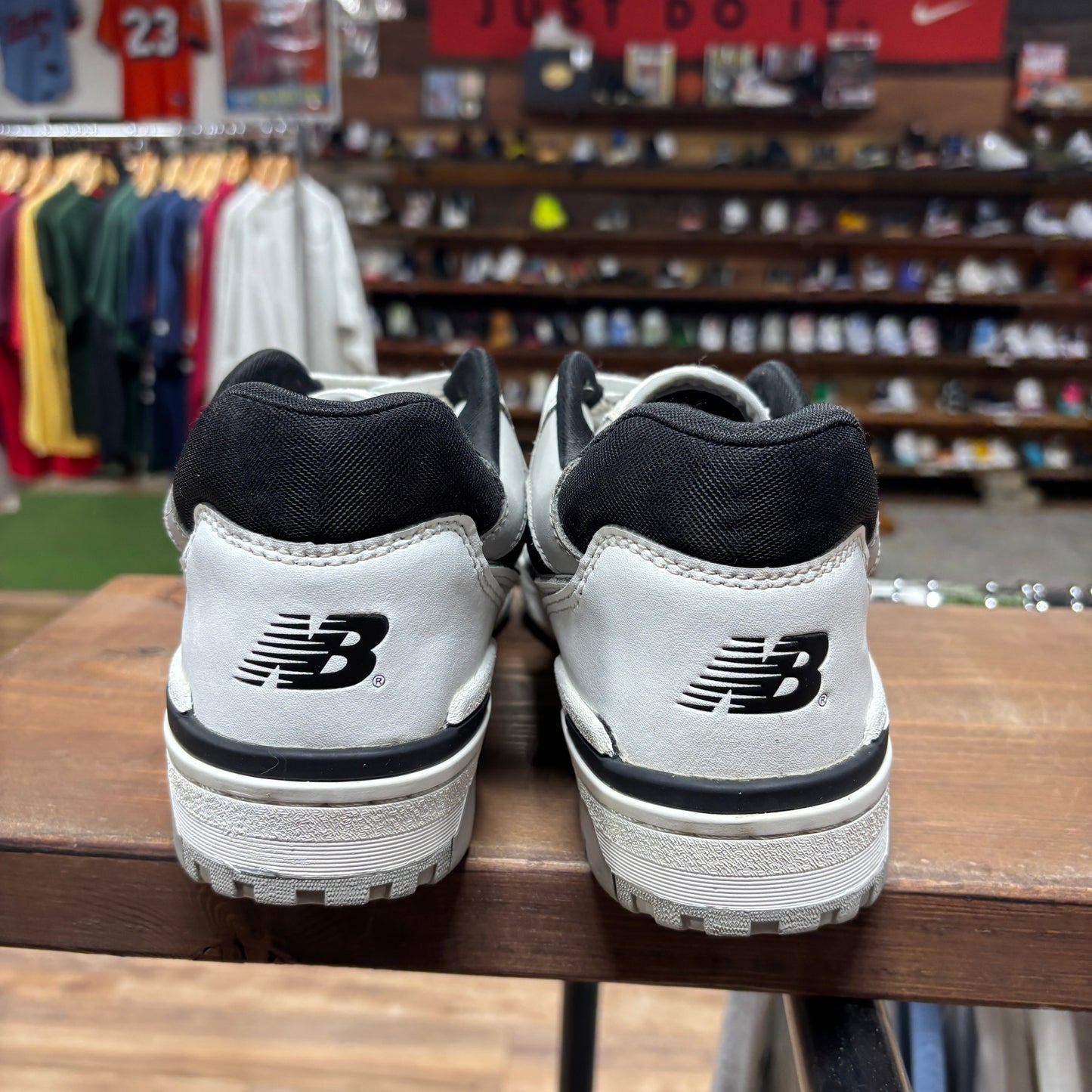 New Balance 550 'White Black Grey' Size 11.5