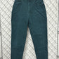 Vintage 90's Women's Lee Green Denim High Waisted Jeans Size 26x29