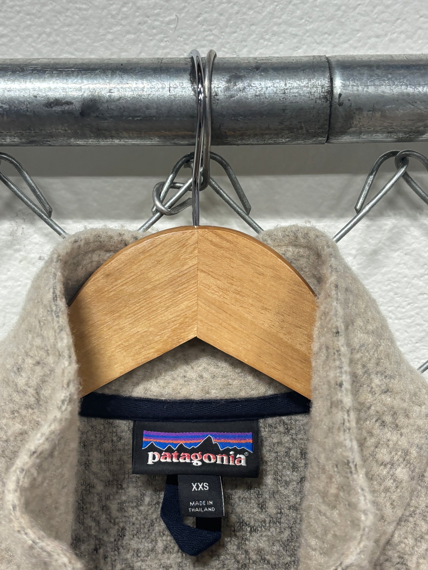 Patagonia Brown Woolyester Quarter Zip Sweater Size XXS