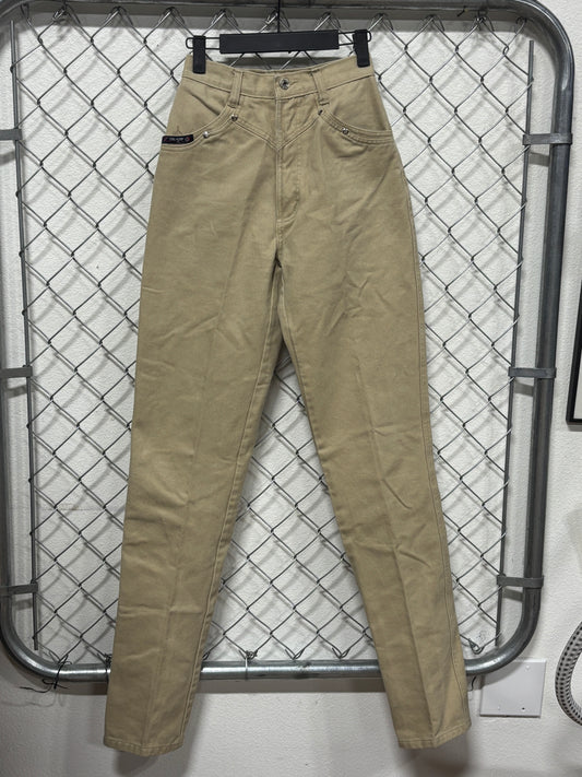 Vintage 90's Women's Blaze High Waisted Western Denim Jeans Size 23x34