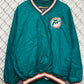 Starter Miami Dolphins Dan Marino #13 Pullover Windbreaker Jacket Size XL