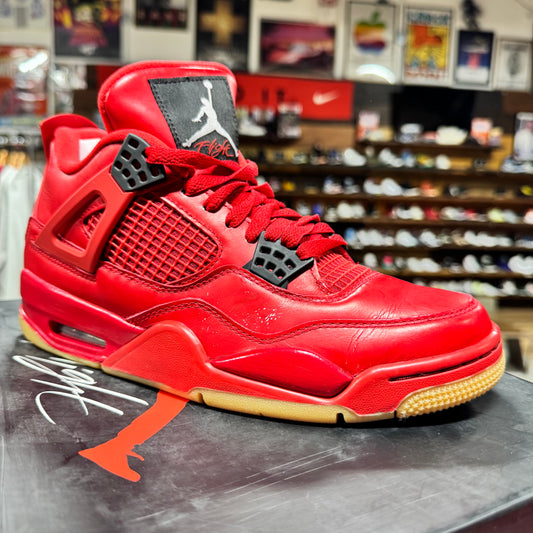 Jordan 4 'Fire Red Singles Day' Size 8.5W/7M