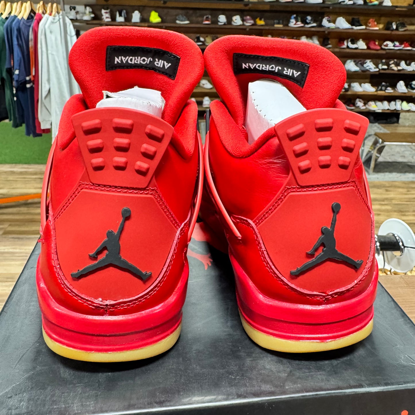 Jordan 4 'Fire Red Singles Day' Size 8.5W/7M