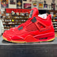 Jordan 4 'Fire Red Singles Day' Size 8.5W/7M