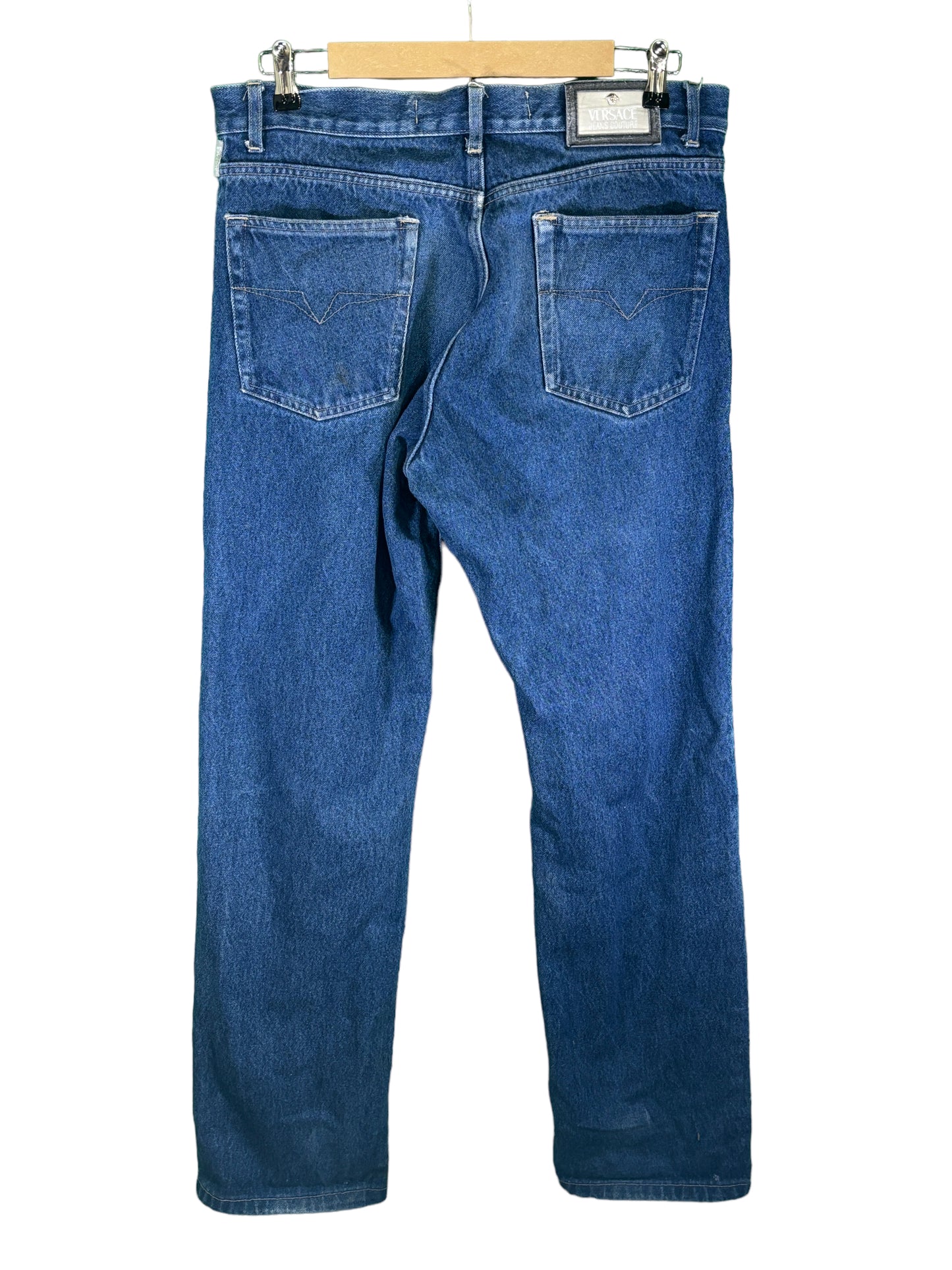 Vintage Versace Jeans Couture Medium Wash Denim Jeans Size 34x31