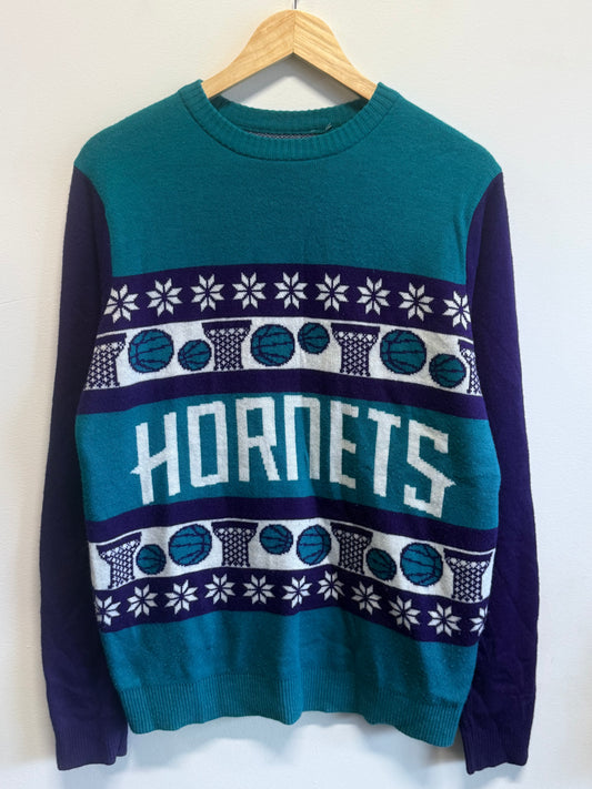 Charlotte Hornets NBA Basketball Christmas Sweater Size XL
