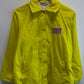 Vintage 80's USA Flag Yellow Coach Jacket Size Medium