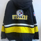 Vintage 90's Apex One Pittsburgh Steelers Puffer NFL Jacket Size XL