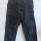 Vintage Carhartt Grey Denim Carpenter Jeans Size 35x29