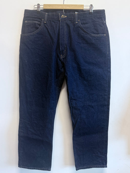 Vintage Key Dark Wash Denim Carpenter Jeans Size 37x28
