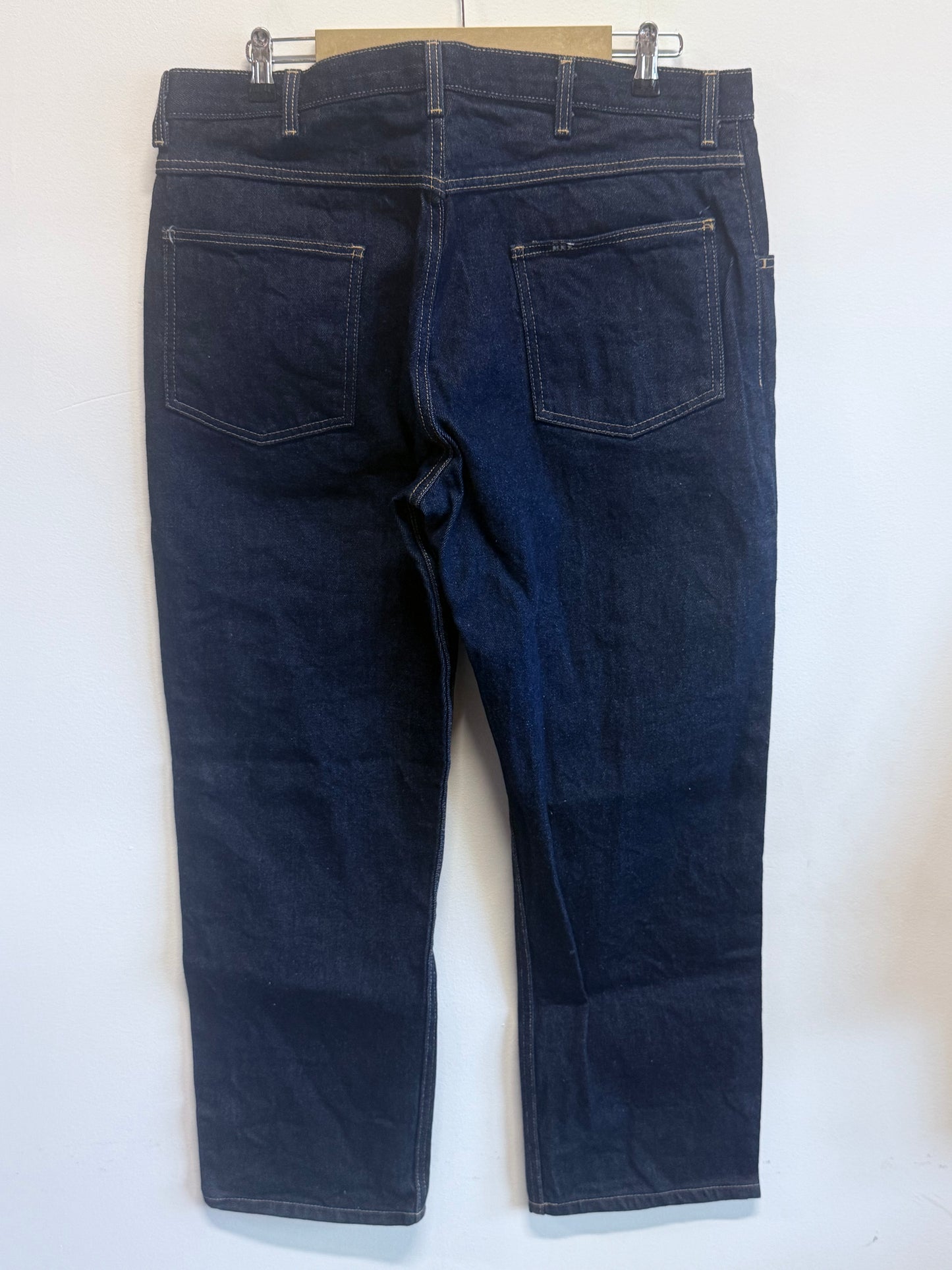 Vintage Key Dark Wash Denim Carpenter Jeans Size 37x28