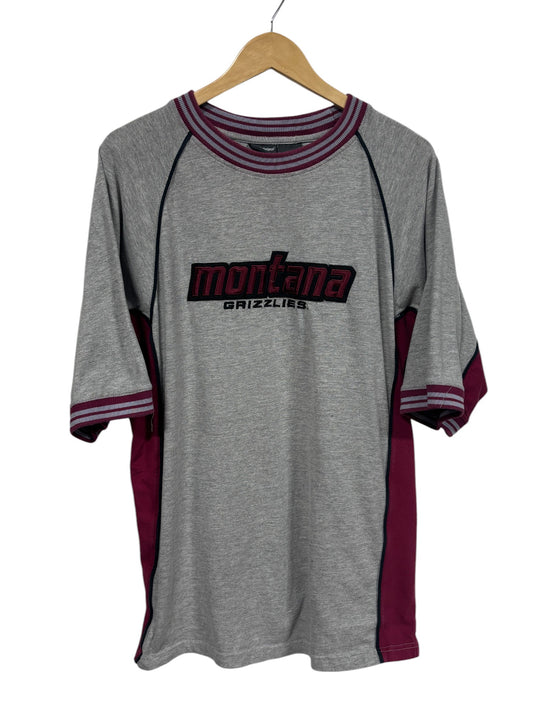 Vintage 00's University of Montana Grizzlies Ringer Tee Size Large