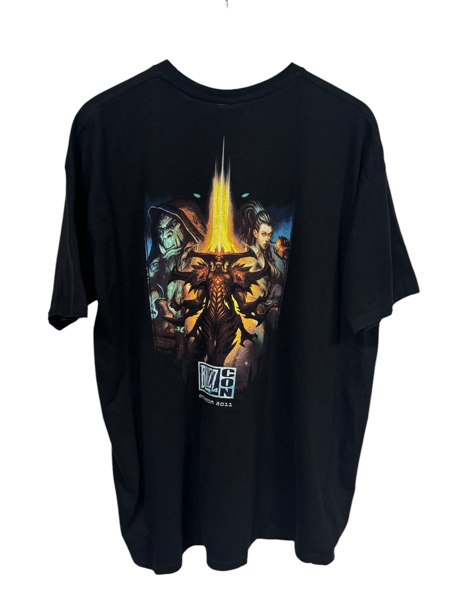 2011 Blizzcon Blizzard World of Warcraft Promo Tee Size XXL