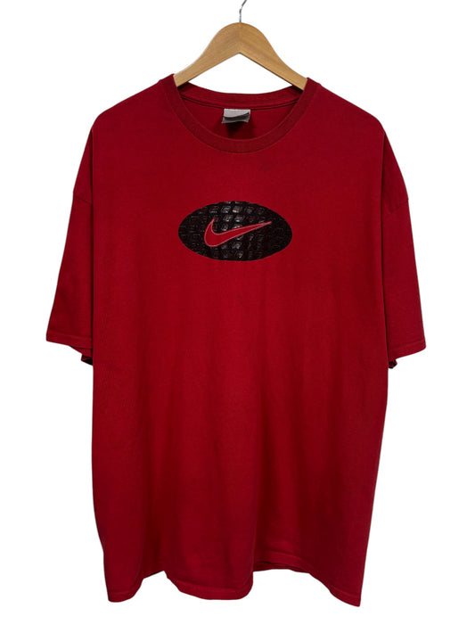 Vintage 00's Nike Big Swoosh Graphic Tee Size XXL