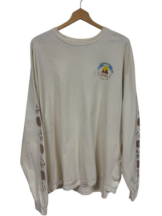 Vintage 00's SNEI Wildlife Conservation Long Sleeve Graphic Tee Size XL