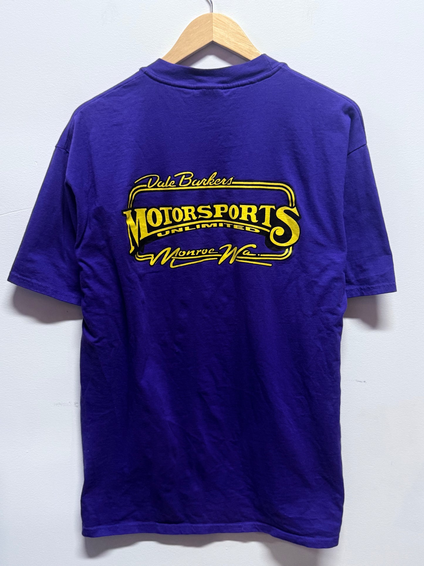 Vintage 90's Team Crutch Motocross Racing Graphic Tee Size Large