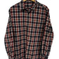 Vintage 00's Eddie Bauer Checkered Flannel Button Up Shirt Size Large