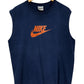 Vintage 00's Nike Futura Swoosh Logo Cutoff Tee Size Large