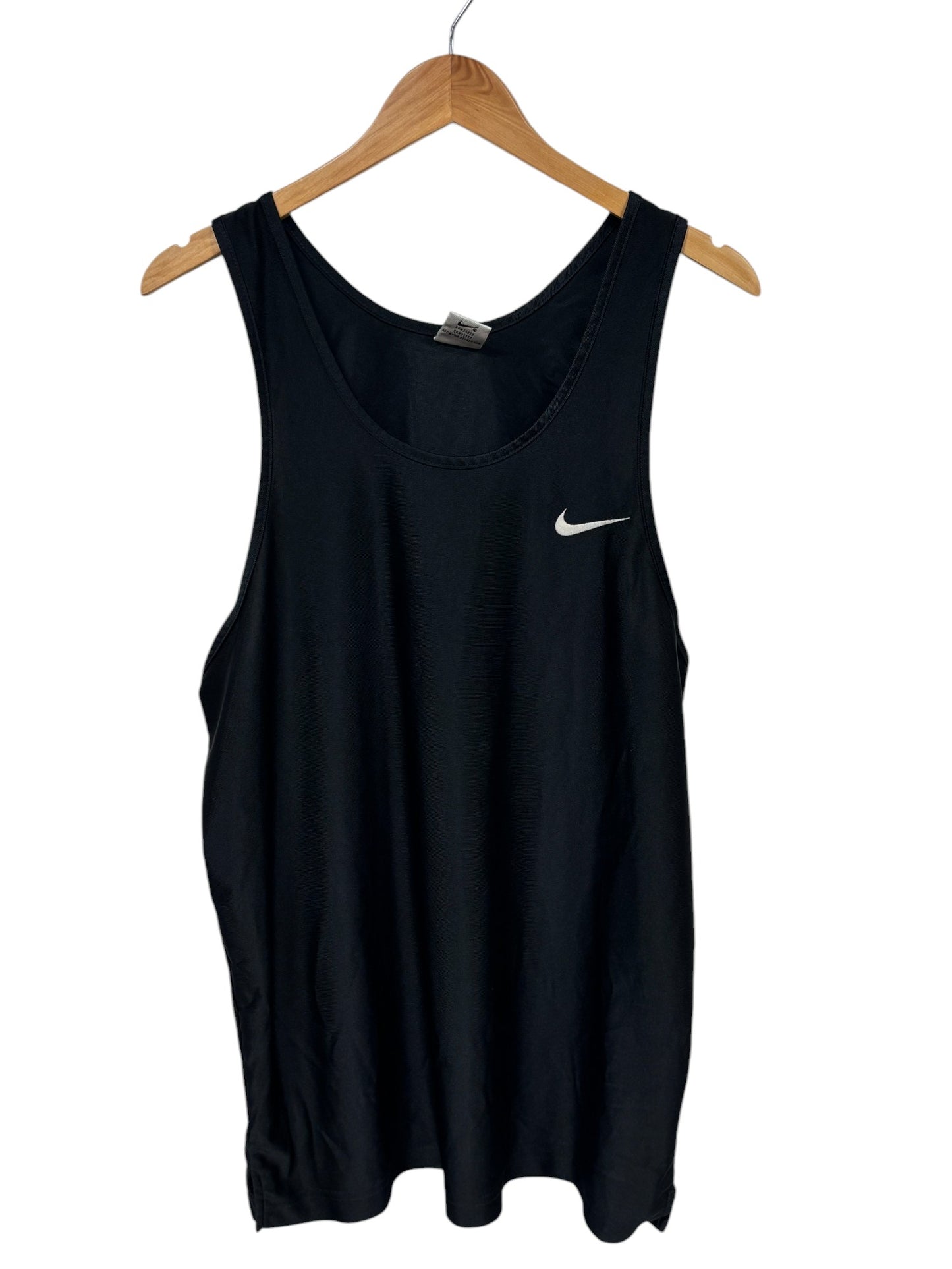 Vintage 90's Nike Small Swoosh Tank Top Shirt Size Large