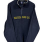 Vintage Nautica Jeans Company Quarter Zip Fleece Sweater Size XL