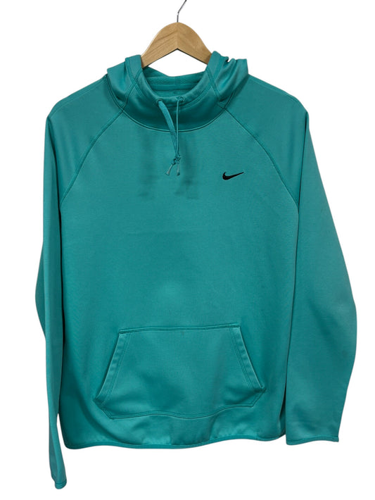 Nike Dri Fit Mock Neck Pullover Hoodie Size Large (Womens)