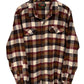 Vintage Flyshacker Clothing Checkered Button Up Flannel Shirt Size XXL