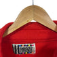 Vintage 90's Red Quarter Zip Fleece Sweater Size XL