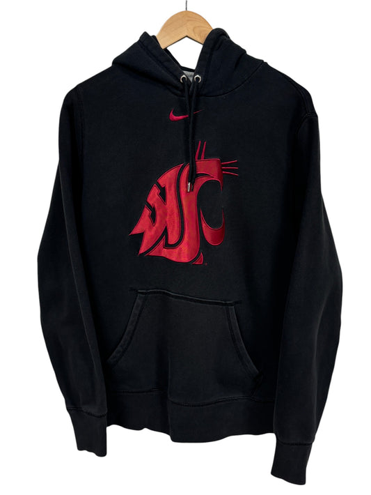 Vintage 00's Nike Washington State Cougars Center Swoosh Hoodie Size Large