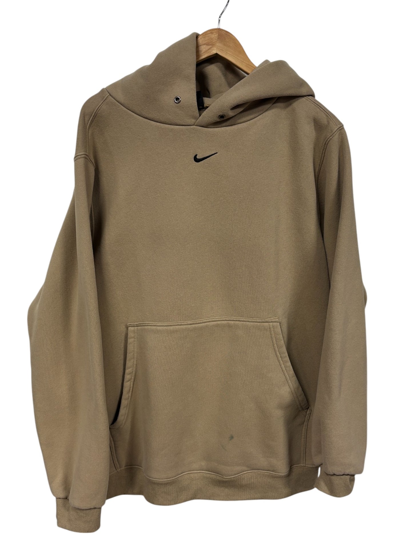 Nike Brown Center Swoosh Hoodie Size XXL