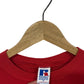 Vintage 90's Russell Athletic Red Blank Crewneck Size Medium