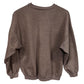 Vintage 90's Avon Brand Overdyed Brown Crewneck Sweater Size Medium