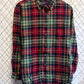 Vintage Pendleton Oceanside Plaid Button Up Shirt Size Medium