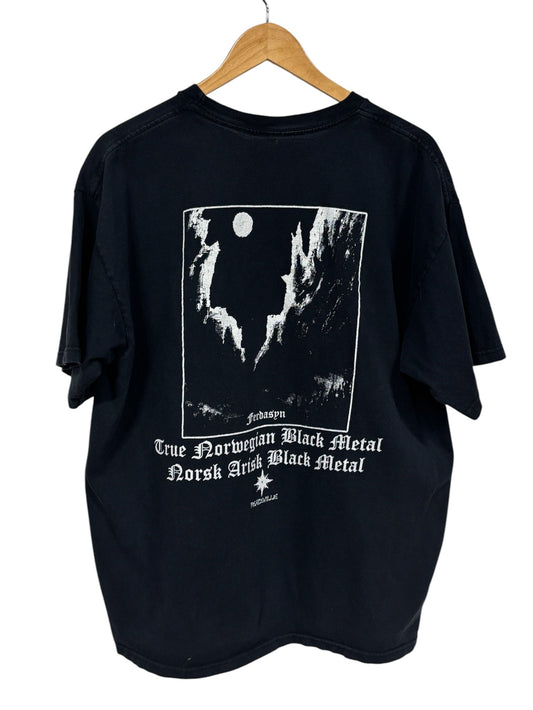 Vintage 00's Transilvanian Hunger Norwegian Black Metal Tee Size Large