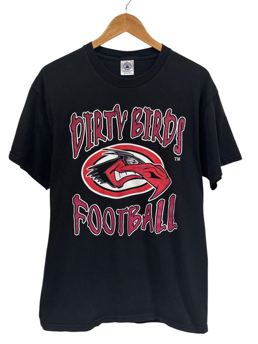 Vintage 1999 Atlanta Falcons Dirty Birds Football Schedule Tee Size Large